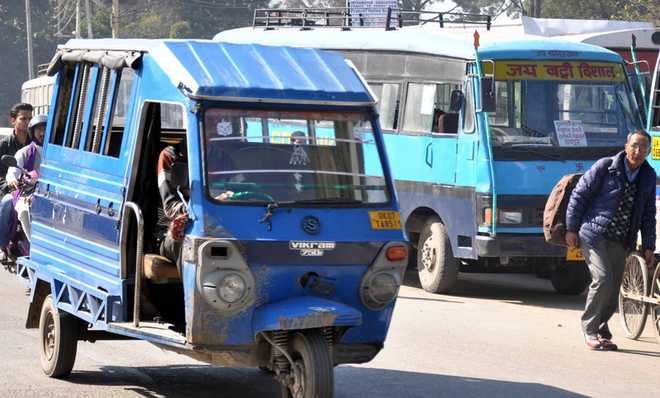 CITY BUS IN DEHRADUN