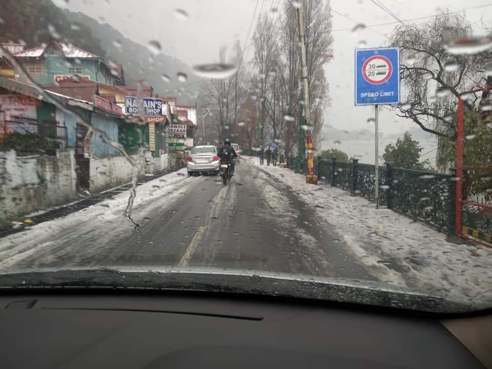 snowfall in many areas