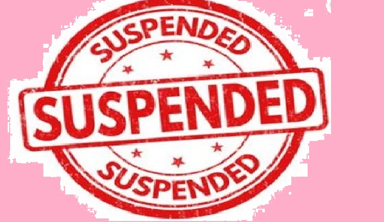 Suspended