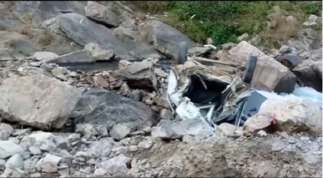 CAR ACCIDENT IN PAURI GARHWAL