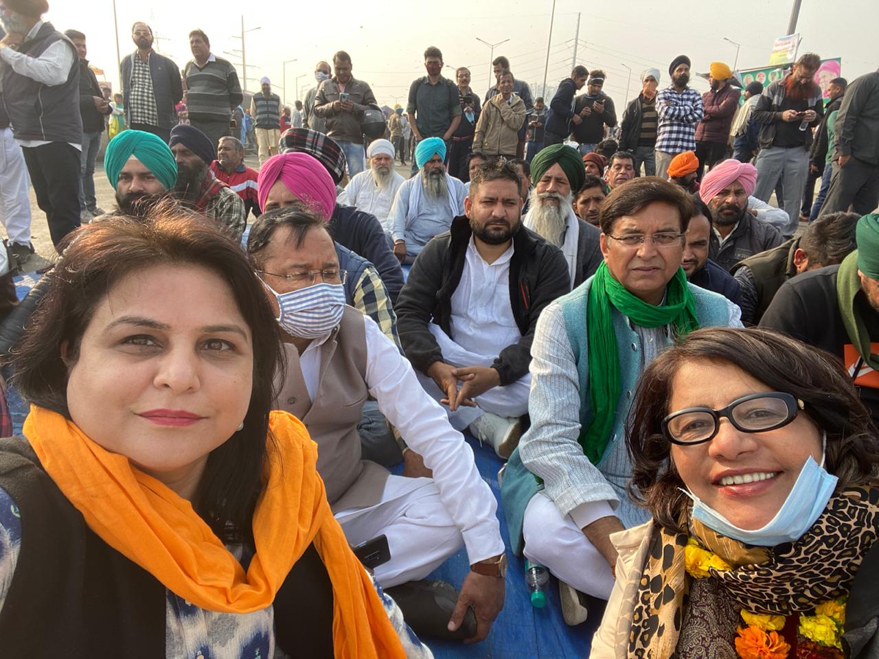 KISAN ANDOLAN IN DELHI