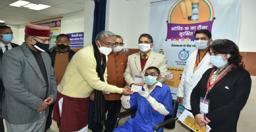 corona vaccine in uttarakhand