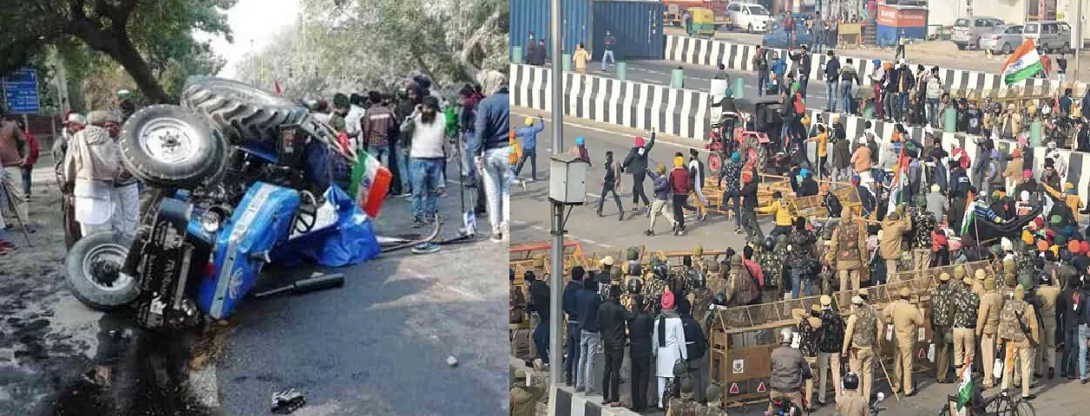 KISAN ANDOLAN IN DELHI
