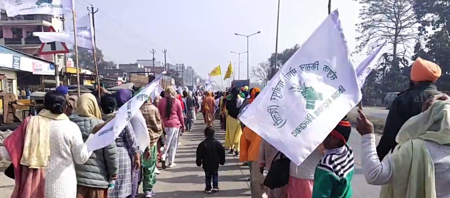 KISAN ANDOLAN DELHI HINSA