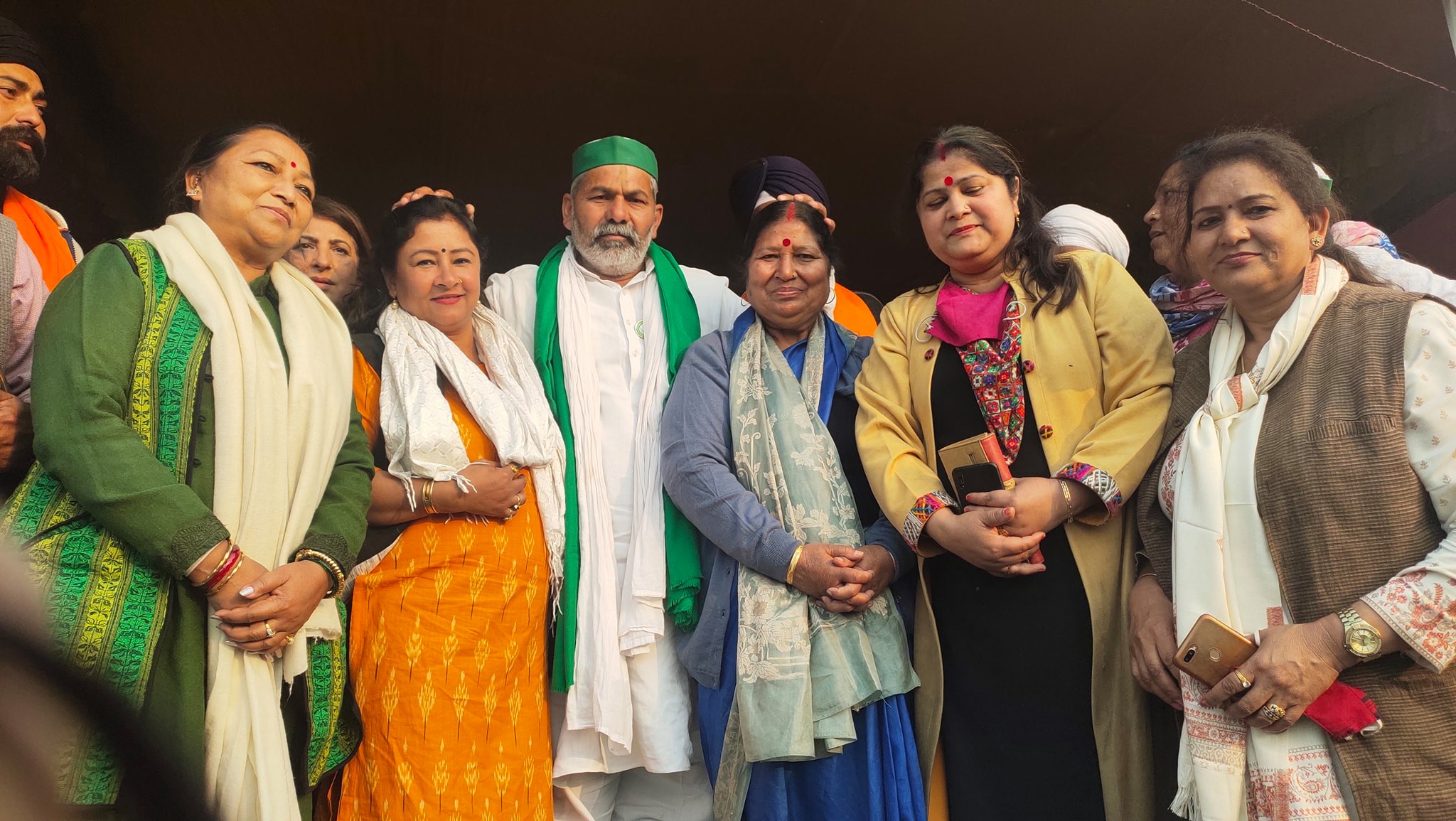 KISAN ANDOLAN IN DELHI