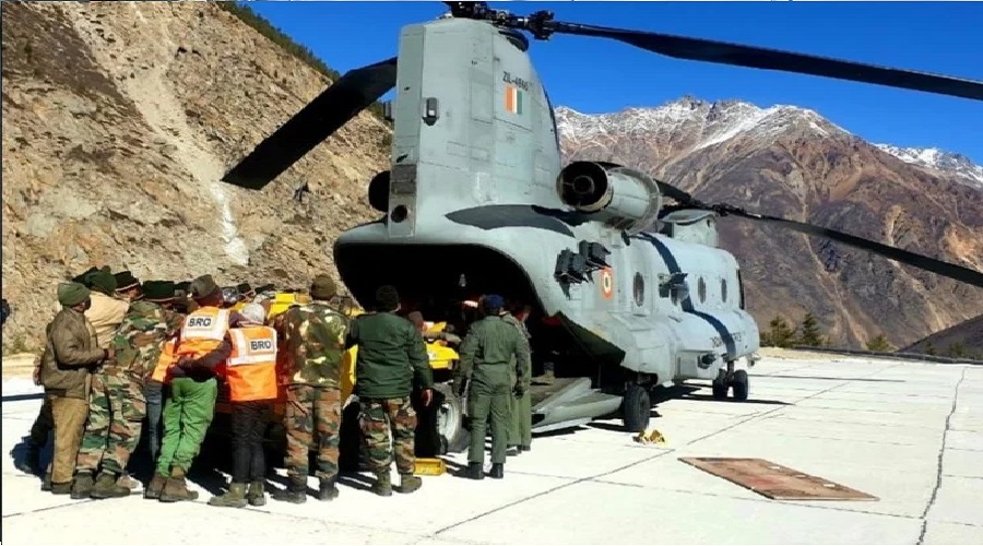 Chinook helicopter