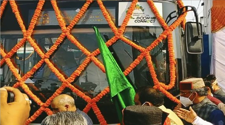 Electric bus cm trivendra
