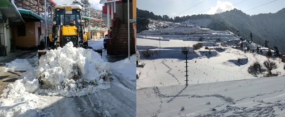 SNOWFALL IN UTTARKASHI