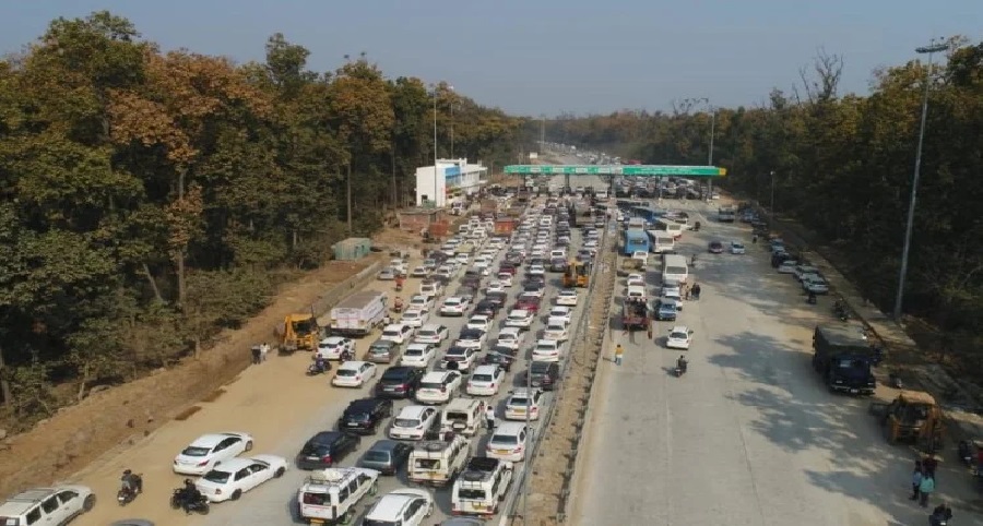 toll plaza