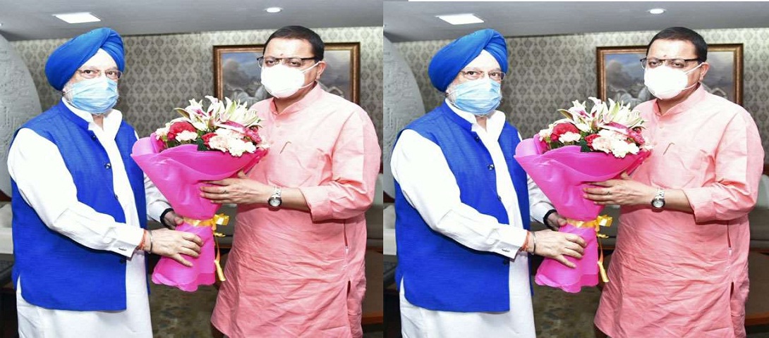 CM PUSHKAR DHAMI MEETS PMMODI