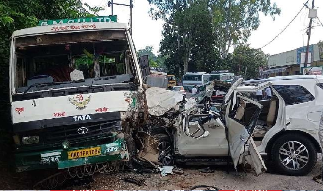 big road accident