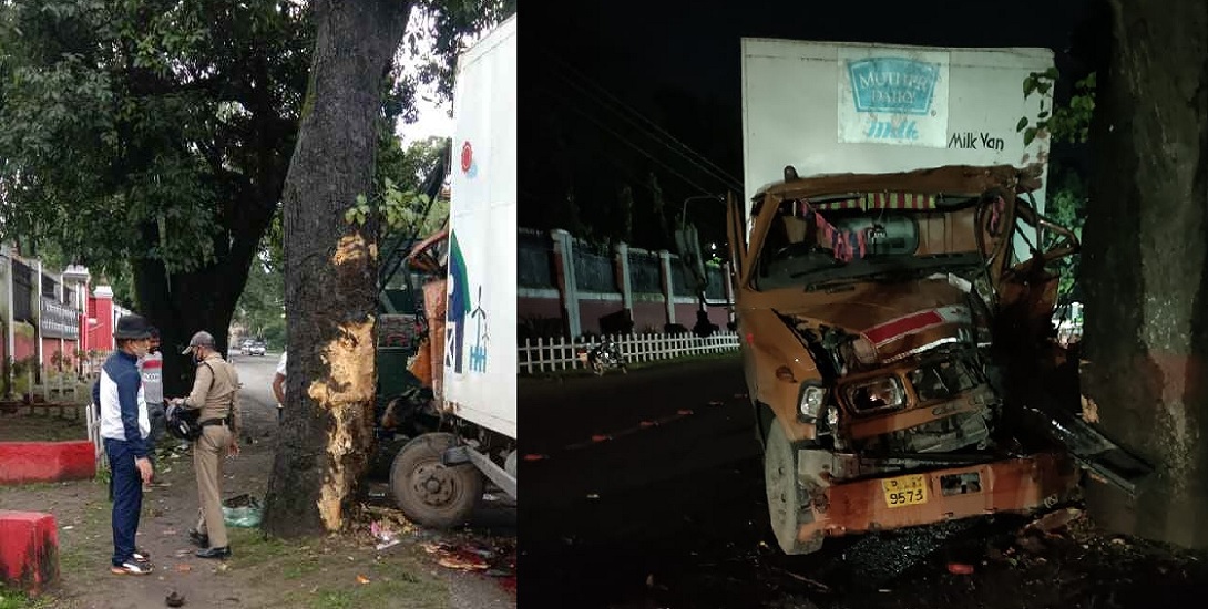 big road accident