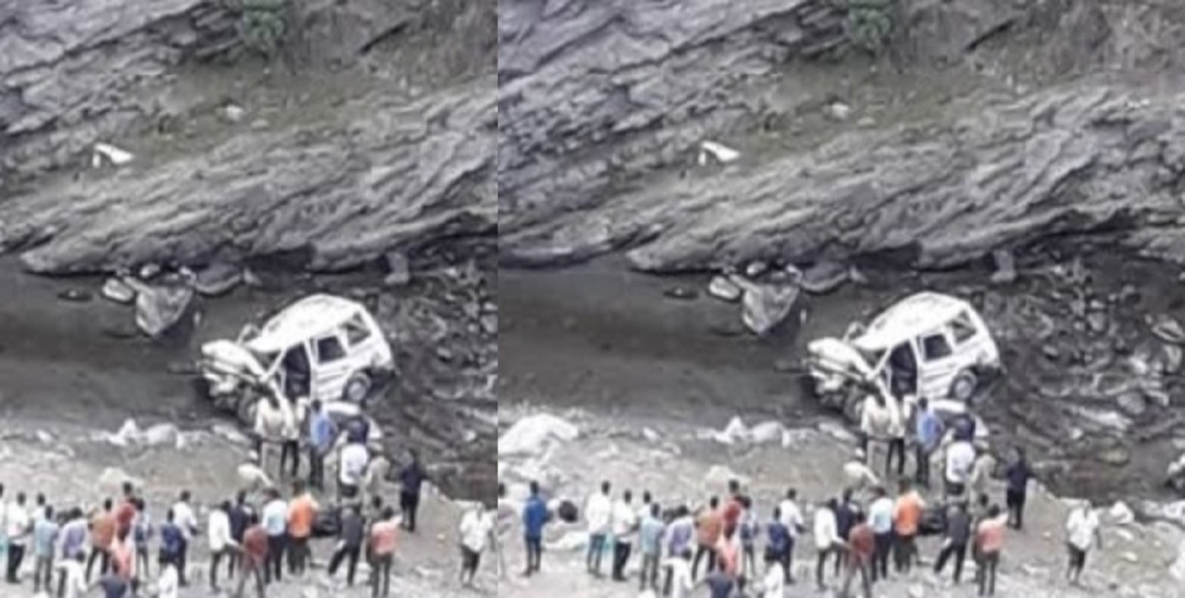 big road accident