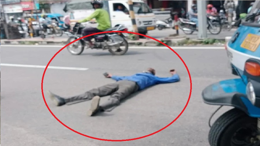 traffic police cut the challan
