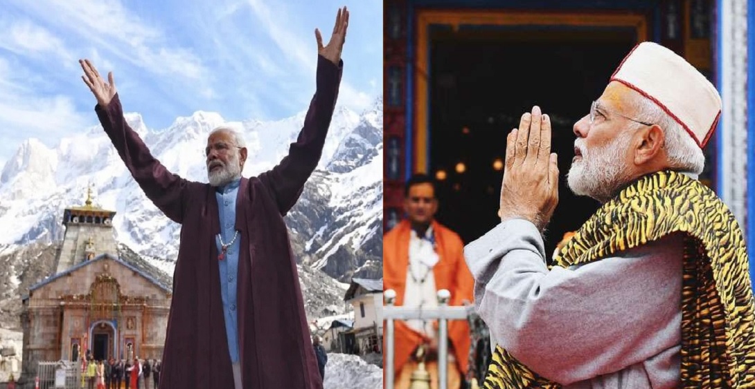 PM MODI IN KEDARNATH