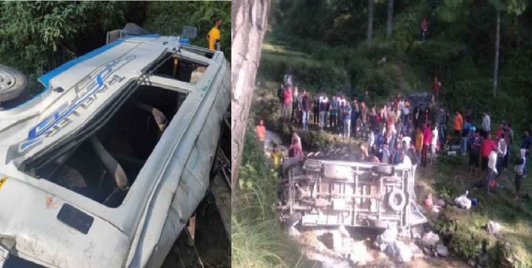 big road accident