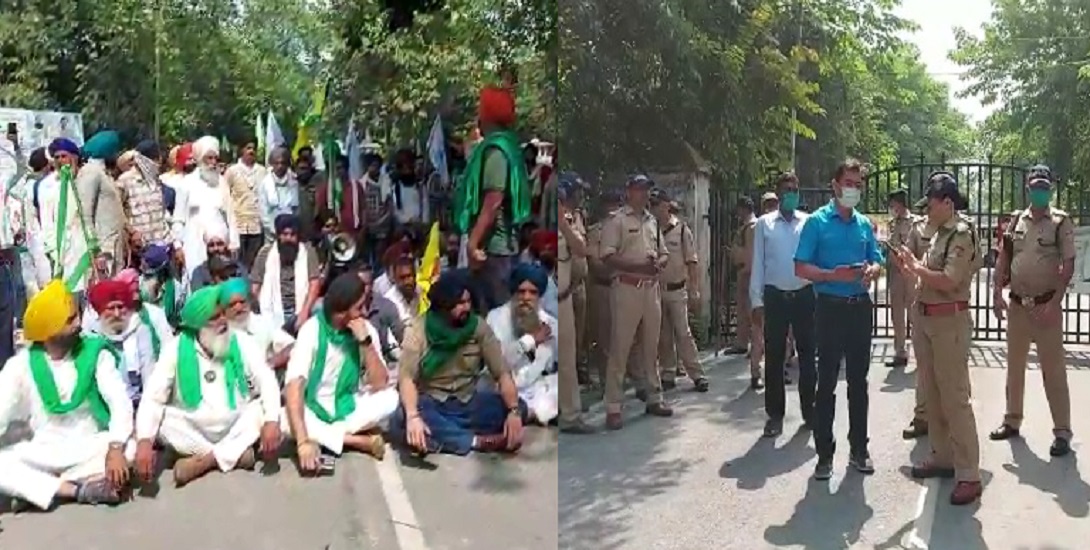 andolan in lakhimpuri khiri