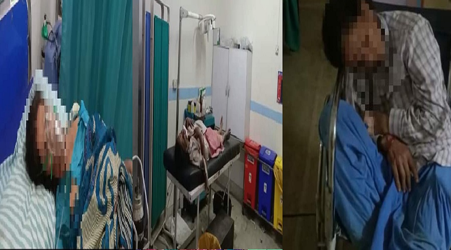hospitalized