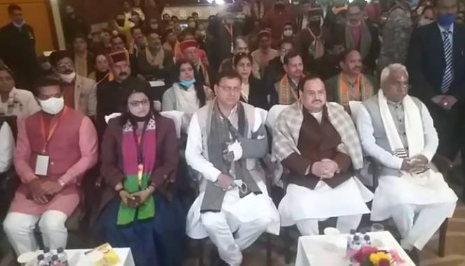 jp naddha in uttarakhand