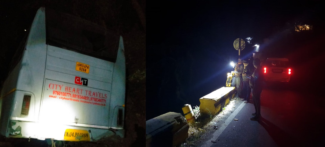big road accident