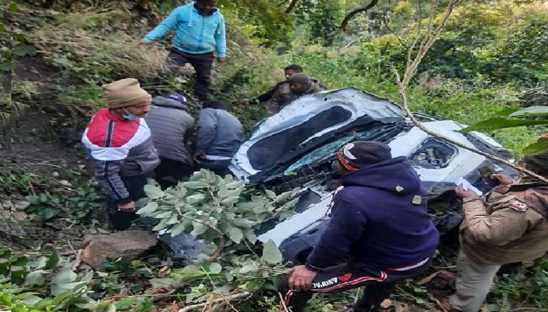 big road accident