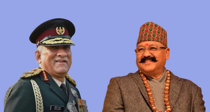 bipin rawat and satpal maharaj selfy point