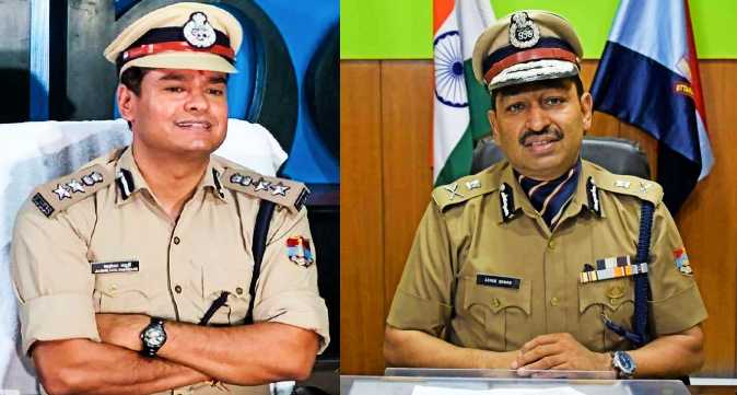 dgp ashok kumar and janmejay khanduri