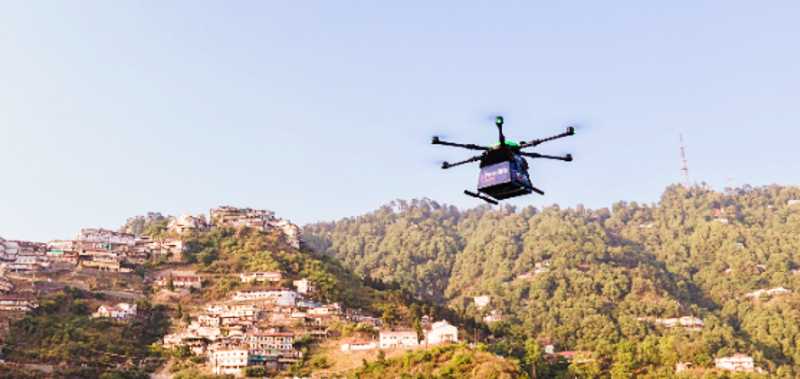 drone delivery in health system