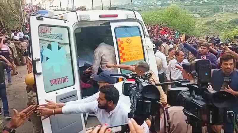 ankita dead body