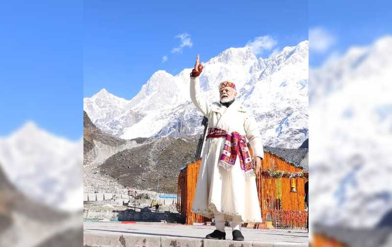 PM MODI IN KEDARNATH