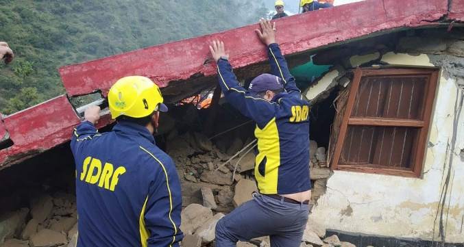 LANDSLIDE IN UTTARAKHAND