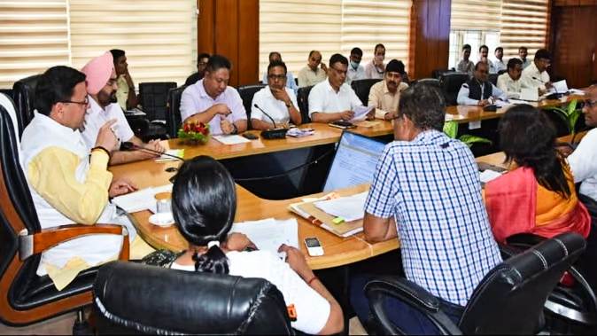 Dhami cabinet meeting