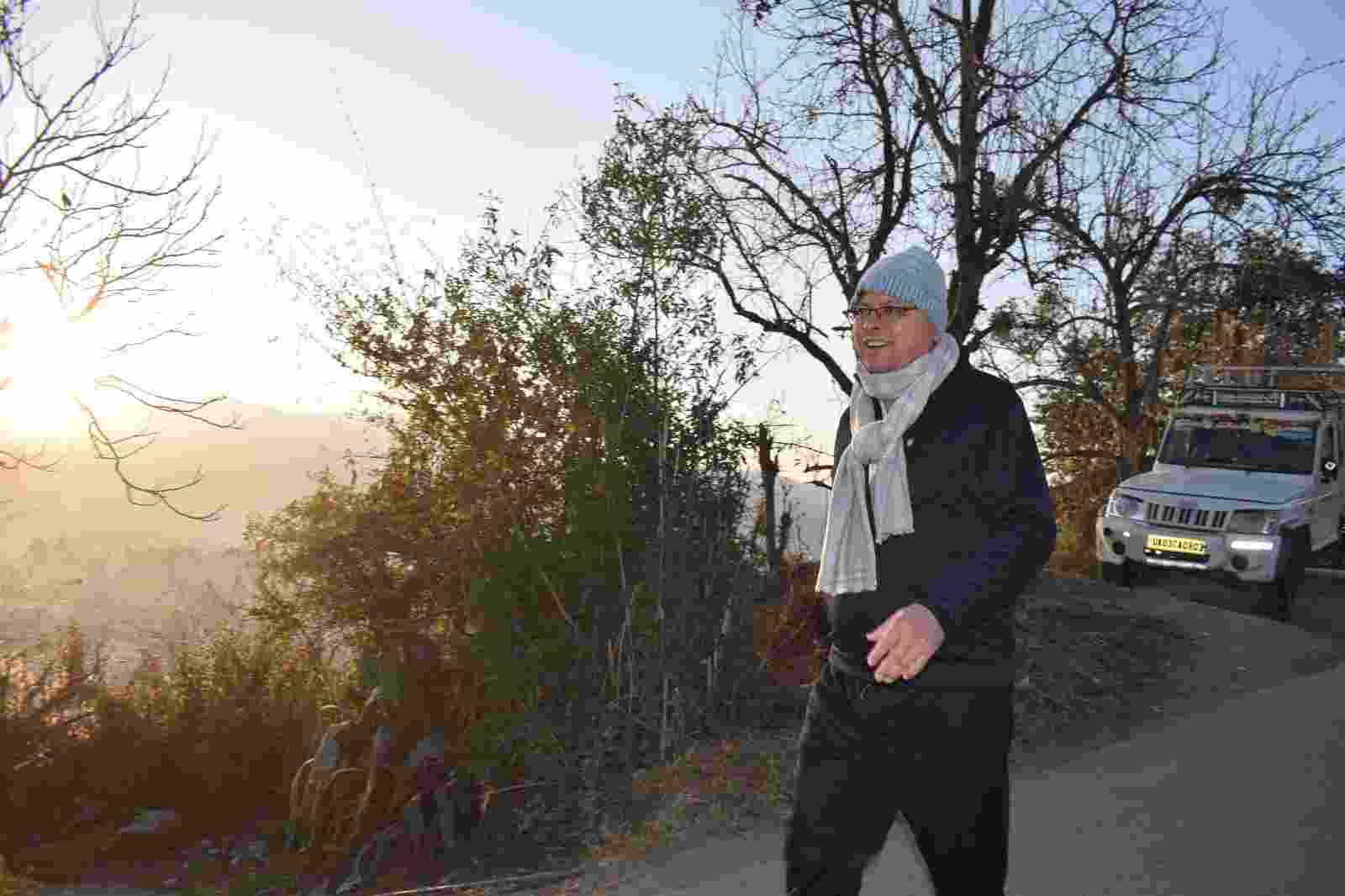 CM DHAMI MORNING WALK