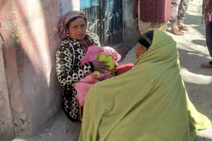 child born on road