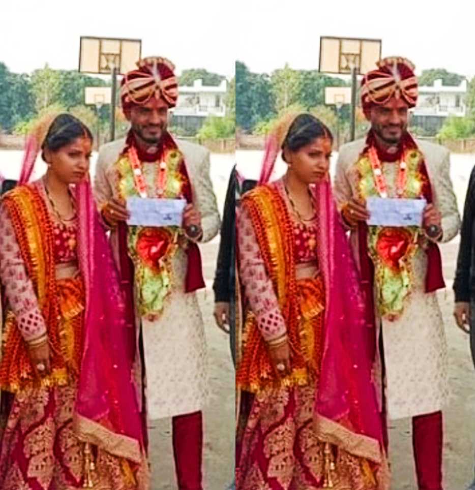 GROOM IN EXAM CENTER