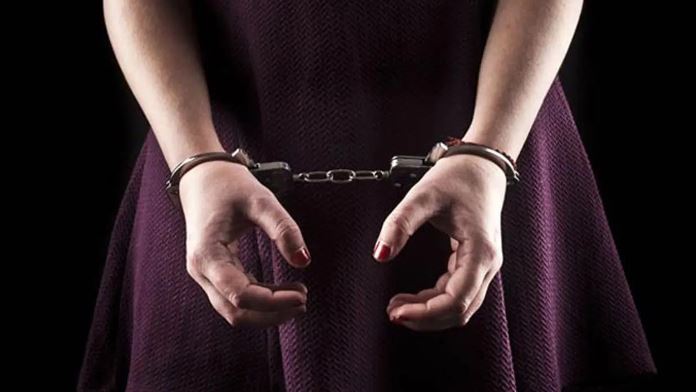 MAHILA ARREST