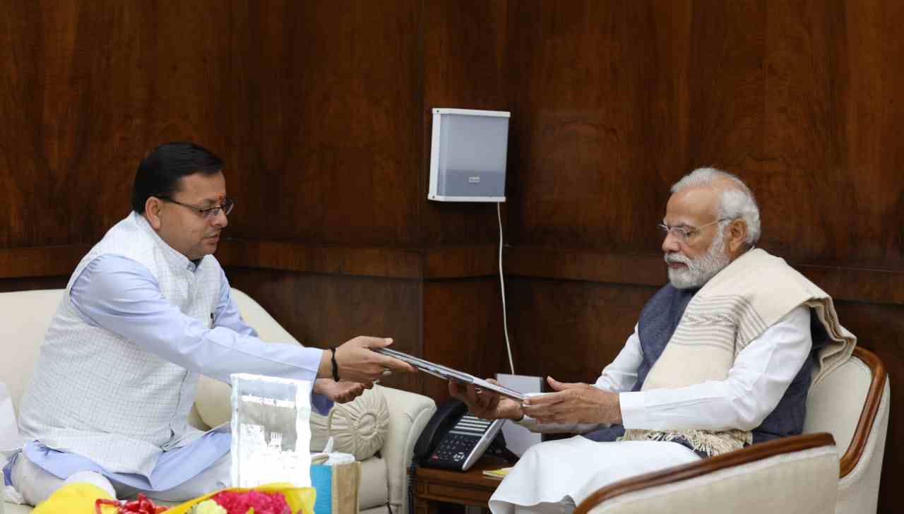 PM MODI CM DHAMI