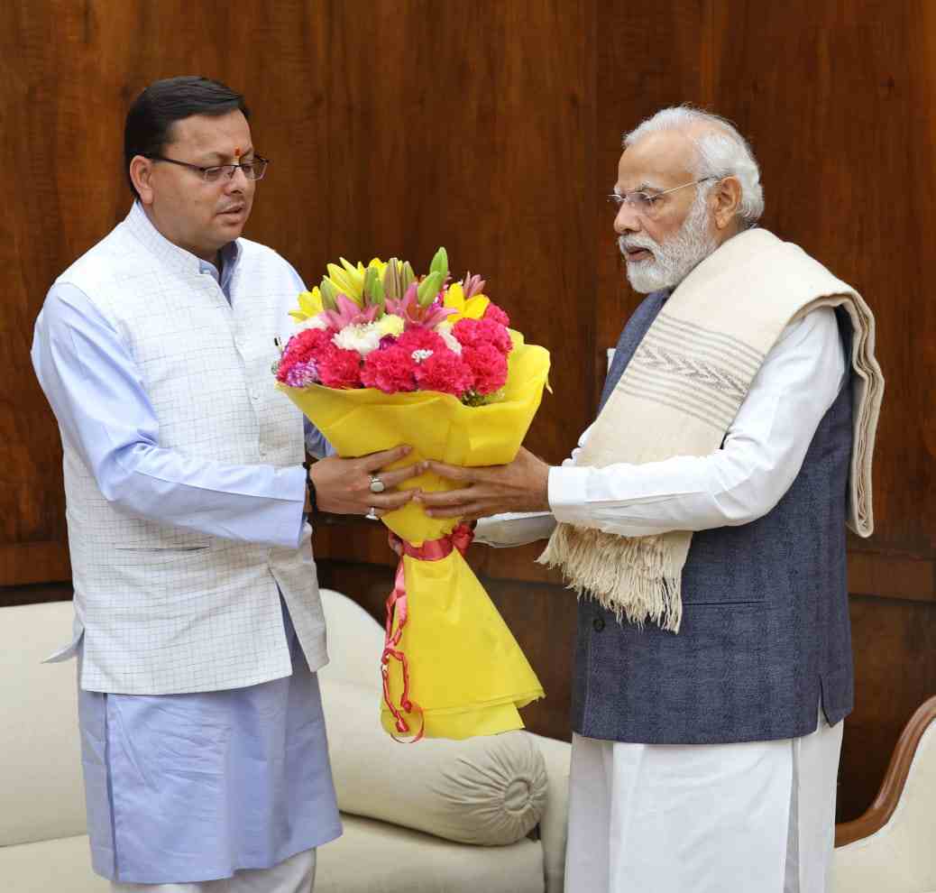 PM MODI CM DHAMI