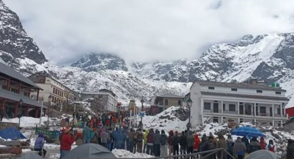 kedarnath snowfall