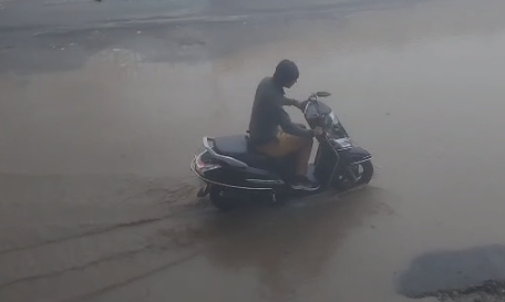 जलभराव मसूरी