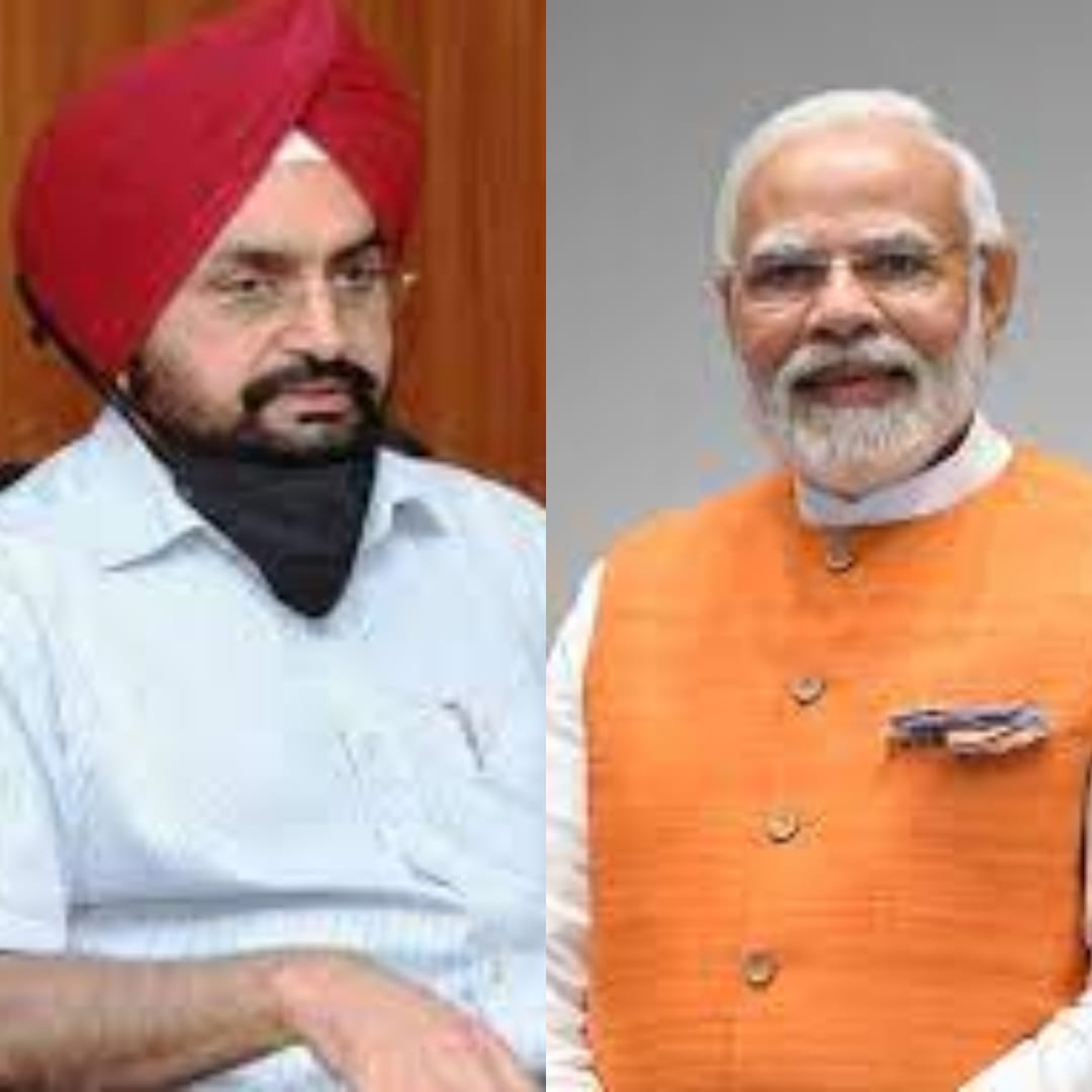 PM MODI AND SS SANDHU