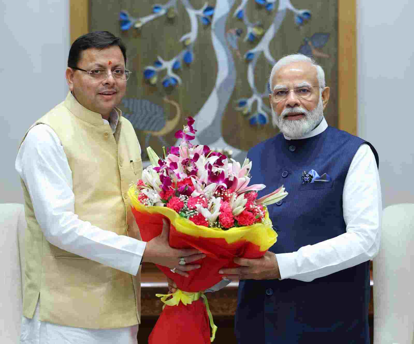 PM MODI CM DHAMI