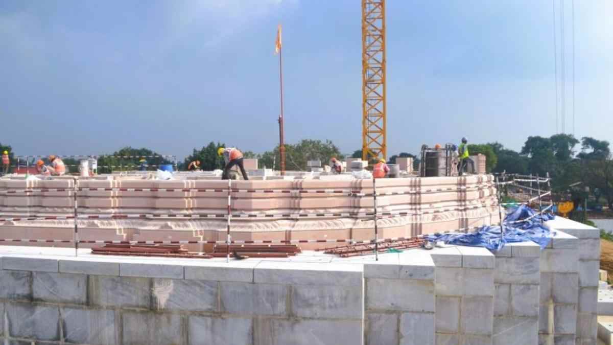 For the first time in the country, devotees will reach the exit gate of Ram temple through under the main gate.