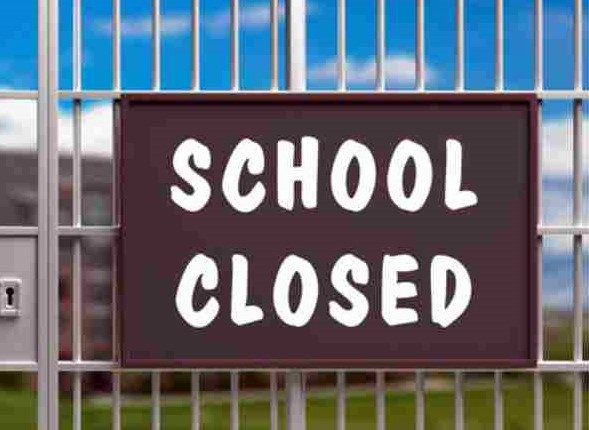 school closed