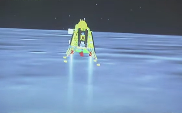 india is now on the moon