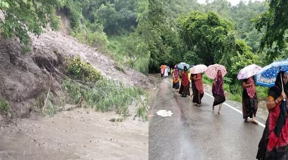 LANDSLIDE IN HARIDWAR