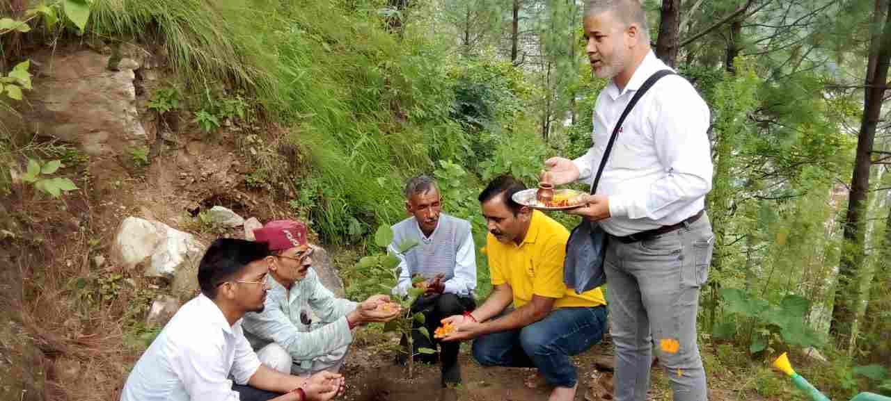 जगमोहन सिंह वृक्षारोपण