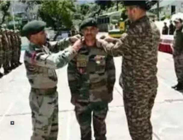 shailander bisht सीएम योगी आदित्यनाथ के छोटे भाई का हुआ सेना में प्रमोशन