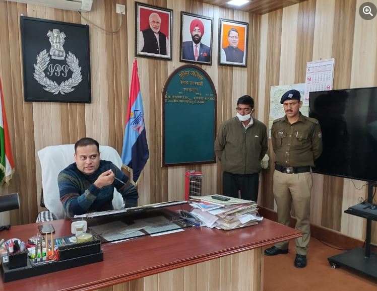 गंगोत्री हाईवे पर वाहनों की टक्कर में दो युवकों की मौत, आरोपी को किया देहरादून से गिरफ्तार