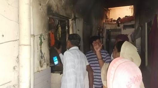 HADSA विकासनगर में सिलिंडर में आग लगने से हुआ हादसा